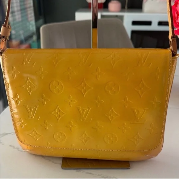 Louis Vuitton yellow Monogram Shoulder Bag - Picture 3 of 7